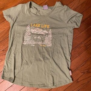 Wind River Olive Green Tee - M